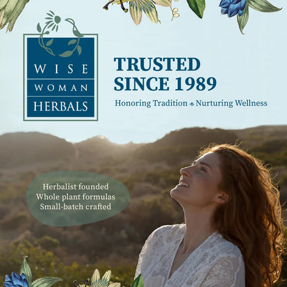 Wise Woman Herbals Hawthorn Botanical Syrup, Alcohol-Free Hawthorn Berry Solid Extract 4:1, Promotes Healthy Circulation, Antioxidant Protection, Herbal Cardiovascular Support, 4 Fl Oz - dailyvitalstore