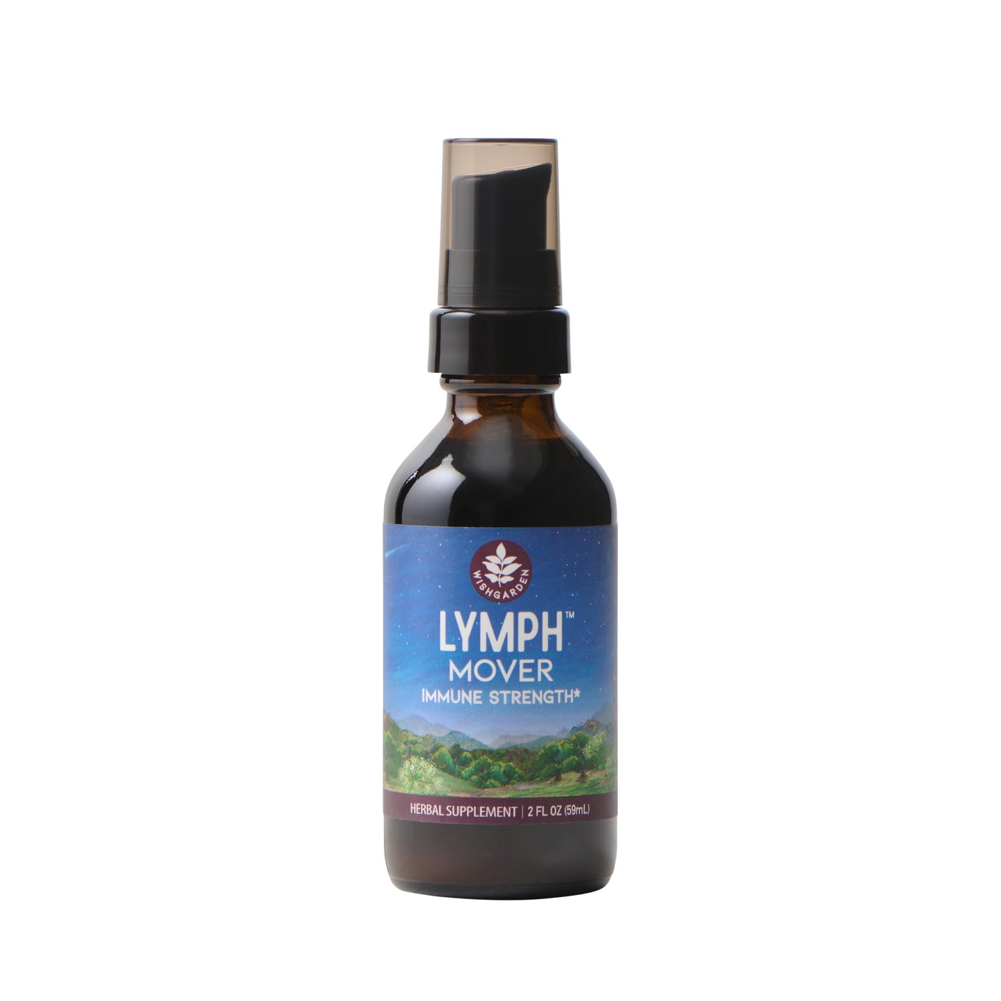 WishGarden Herbs Lymph Mover - Organic Lymphatic Drainage Drops with Echinacea, Cleavers & Red Root - Immune Support Supplement, Lymph System Support - Liquid Herbal Tincture, Gluten-Free, Vegan, 2oz - dailyvitalstore