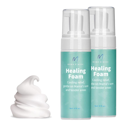 Witch Hazel Spray | Perineal Spray Postpartum Essentials Foam | Postpartum Spray - Perineal Healing Foam for Post Partum Care and Recovery an Essential for Labor (2 Pack) - dailyvitalstore