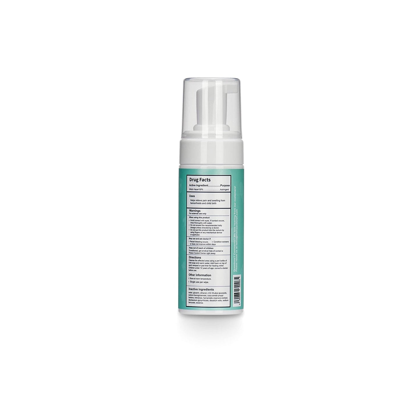 Witch Hazel Spray | Perineal Spray Postpartum Essentials Foam | Postpartum Spray - Perineal Healing Foam for Post Partum Care and Recovery an Essential for Labor (2 Pack) - dailyvitalstore