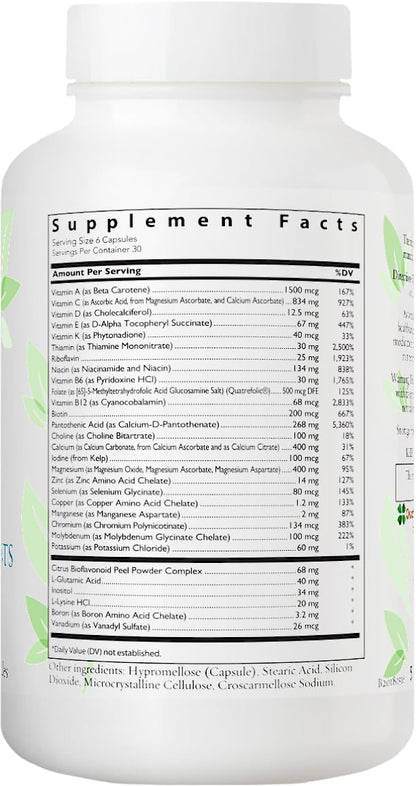 Women's Health Network Essential Nutrients – Daily Multivitamin for Energy, Healthy Aging & Immune Support, Folate as Quatrefolic®, a Patented Natural Form of 5-MTHF - dailyvitalstore