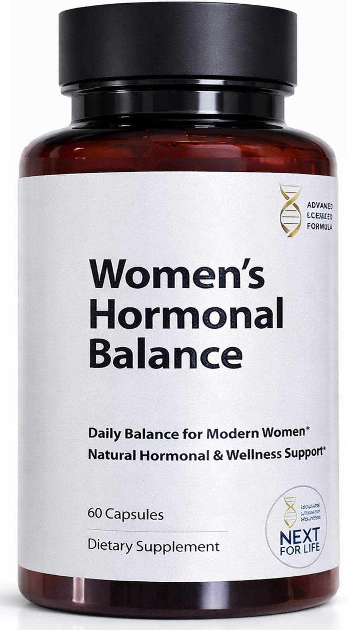 Women’s Hormonal Balance Supplement – Menopause & PMS Support – Mood, Energy & Cycle Regulation – Botanical Formula – 60 Capsules - dailyvitalstore