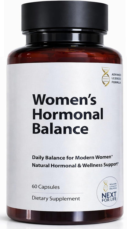 Women’s Hormonal Balance Supplement – Menopause & PMS Support – Mood, Energy & Cycle Regulation – Botanical Formula – 60 Capsules - dailyvitalstore
