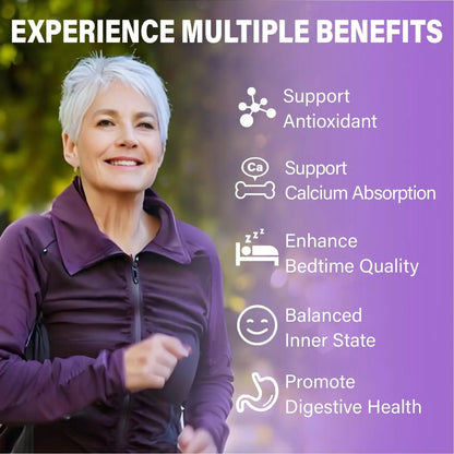 Womens Multivitamin Gummy 50 and Over - Chewable Multi Vitamin A, C, D3, E, K2 & B Complex, Folate, Biotin, Calcium, Magnesium - dailyvitalstore