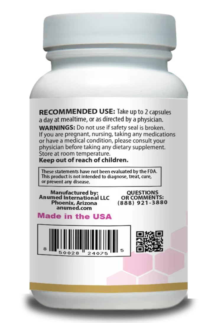 Women’s Multivitamin with Iron, Vitamin D3, Magnesium, B-Complex & Herbal Support – 60 Capsules – Energy, Hormone Balance, Heart Health – AnuMed - dailyvitalstore