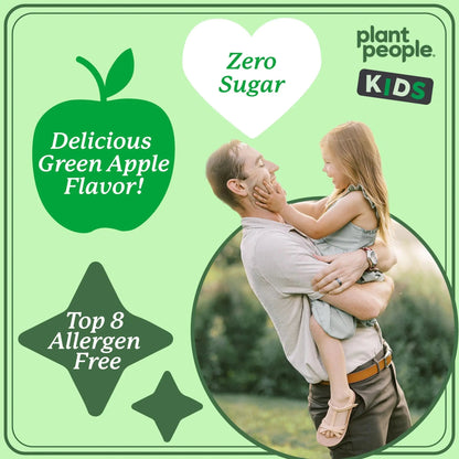 WonderGreens Kids Super Veggie Gummies – Sugar-Free, Allergen-Free Multivitamin for Picky Eaters with Probiotics – Tummy & Immune Support - dailyvitalstore