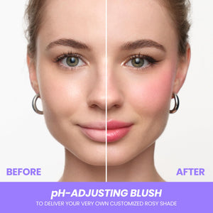 Wonderskin Cream Blush Stick pH-Activated - pHlush Stick Multi-Use, Blush for Cheeks and Lips, Cooling Nourishing Color-Adjusting Makeup - dailyvitalstore