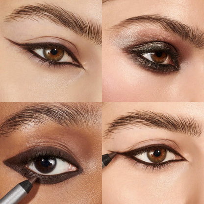 Wonderskin Eyeliner Pencil, 1440 Longwear Brown Eyeliner Pencil - Waterproof, Sharpenable & Smudge Proof (Kalamata) - dailyvitalstore