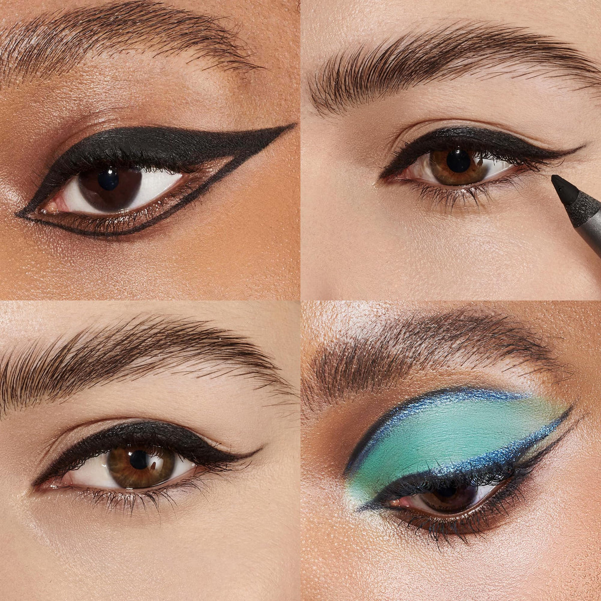 Wonderskin Eyeliner Pencil, 1440 Longwear Deep Black Eyeliner Pencil - Waterproof, Sharpenable & Smudge Proof (Liquorice) - dailyvitalstore