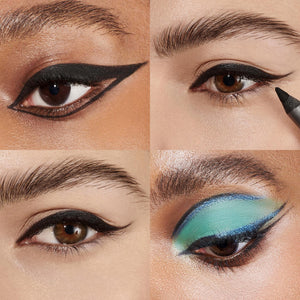 Wonderskin Eyeliner Pencil, 1440 Longwear Deep Black Eyeliner Pencil - Waterproof, Sharpenable & Smudge Proof (Liquorice) - dailyvitalstore