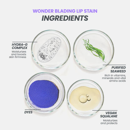 Wonderskin Wonder Blading All Day Lip Stain Peel Off Masque - Long Lasting, Waterproof and Transfer Proof Nude Lip Tint, Matte Finish Peel Off Lip Stain (Whimsical Masque) - dailyvitalstore