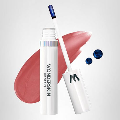 Wonderskin Wonder Blading All Day Lip Stain Peel Off Masque - Long Lasting, Waterproof and Transfer Proof Nude Lip Tint, Matte Finish Peel Off Lip Stain (Whimsical Masque) - dailyvitalstore