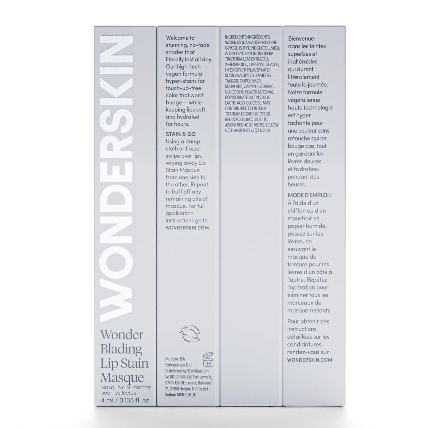 Wonderskin Wonder Blading All Day Lip Stain Peel Off Masque - Long Lasting, Waterproof and Transfer Proof Nude Lip Tint, Matte Finish Peel Off Lip Stain (Whimsical Masque) - dailyvitalstore
