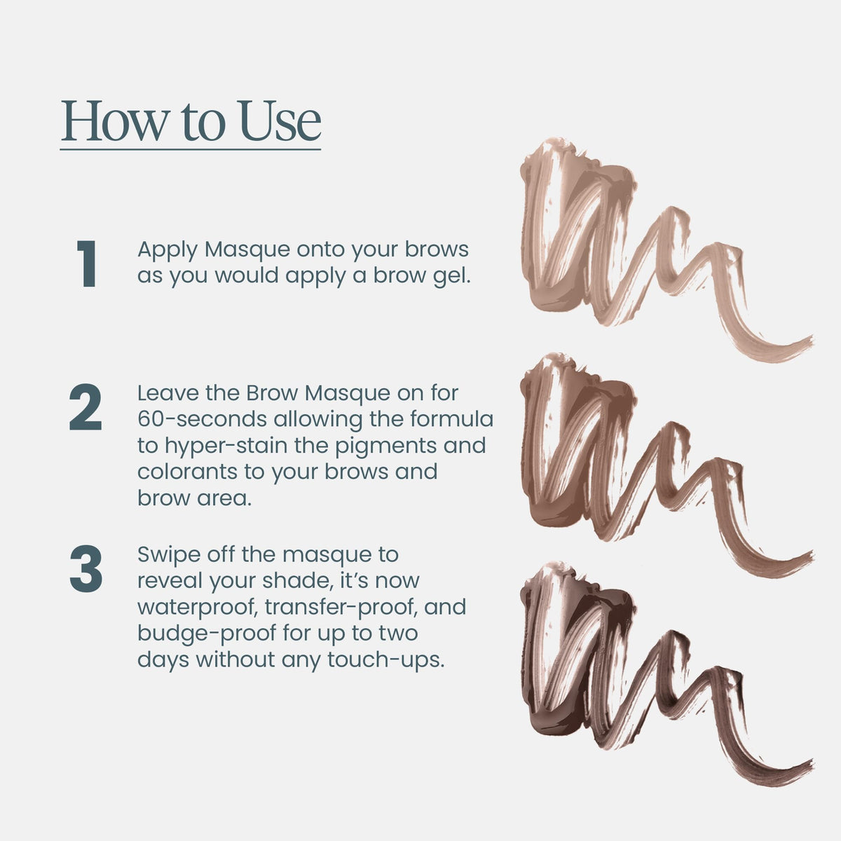 Wonderskin Wonder Blading Brow Stain & Go Masque - Long Lasting Eye Brow Tint, Transfer Proof and Smudge Proof Eyebrow Tint Stain (Dark Brunette) - dailyvitalstore