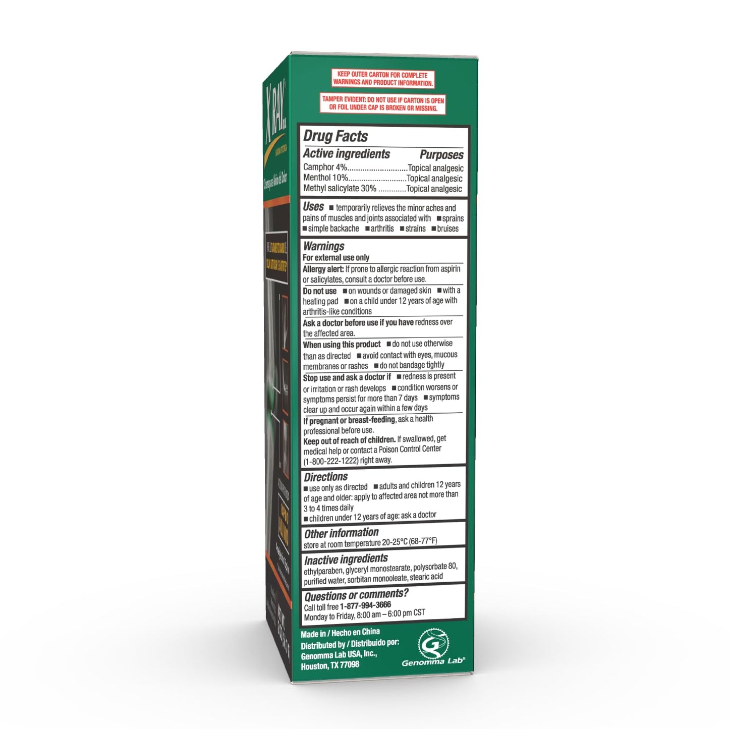 X Ray Dol Topical Arthritis Pain Reliever Cream, for Daily Joint & Muscle Pain, Full Prescription Strength, Fast-Acting Relief, 2 Ounces - dailyvitalstore