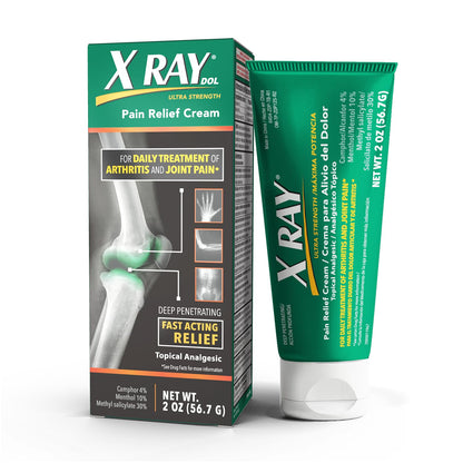 X Ray Dol Topical Arthritis Pain Reliever Cream, for Daily Joint & Muscle Pain, Full Prescription Strength, Fast-Acting Relief, 2 Ounces - dailyvitalstore