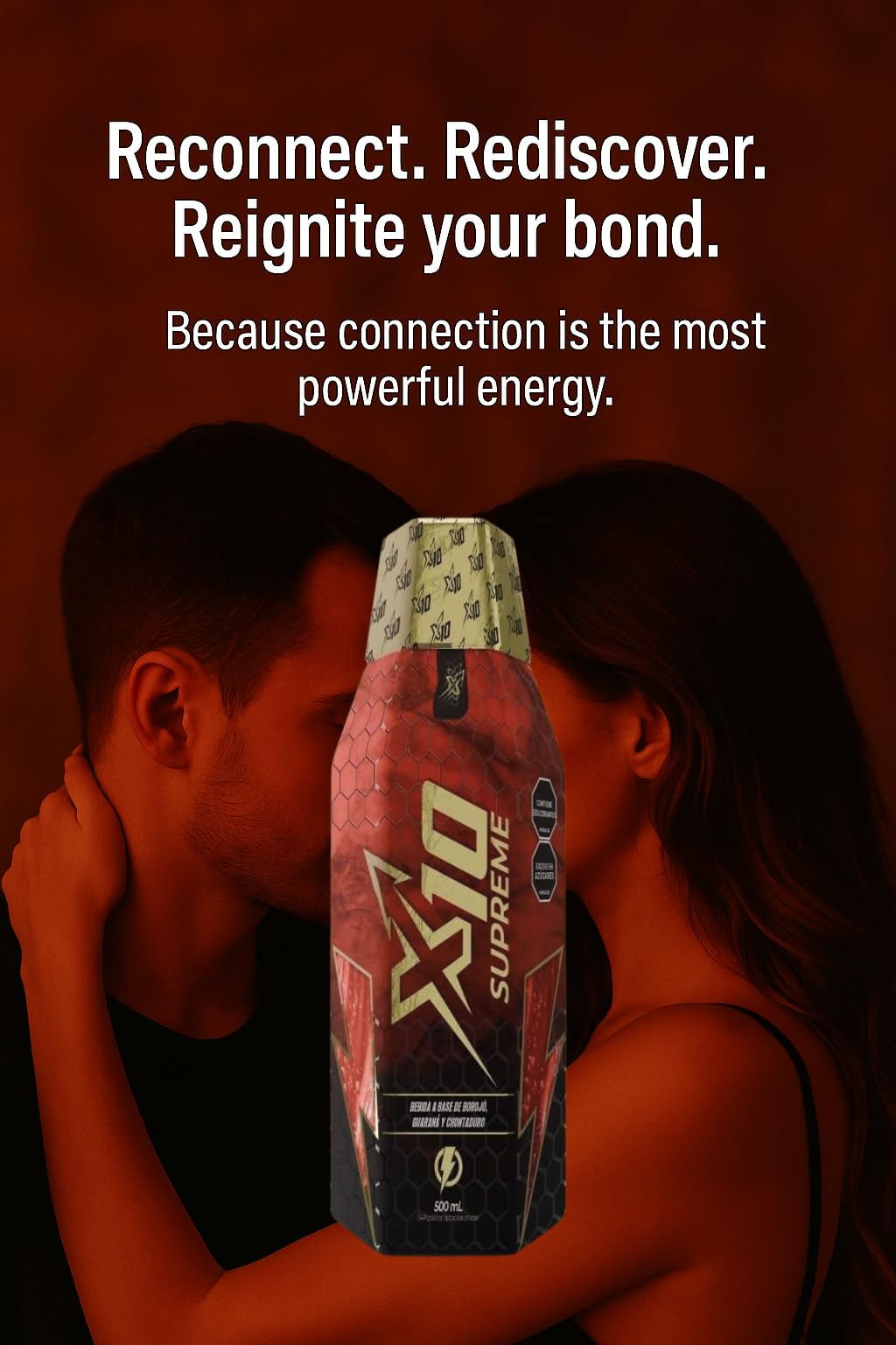 X10 Supreme Liquid 500 ML Natural Supplement (Similar Results as vitafer..Gold) - Chontaduro, Guarana, and Borojó Blend | 500 ML | Plant-Based Energy Support for Vitality - dailyvitalstore