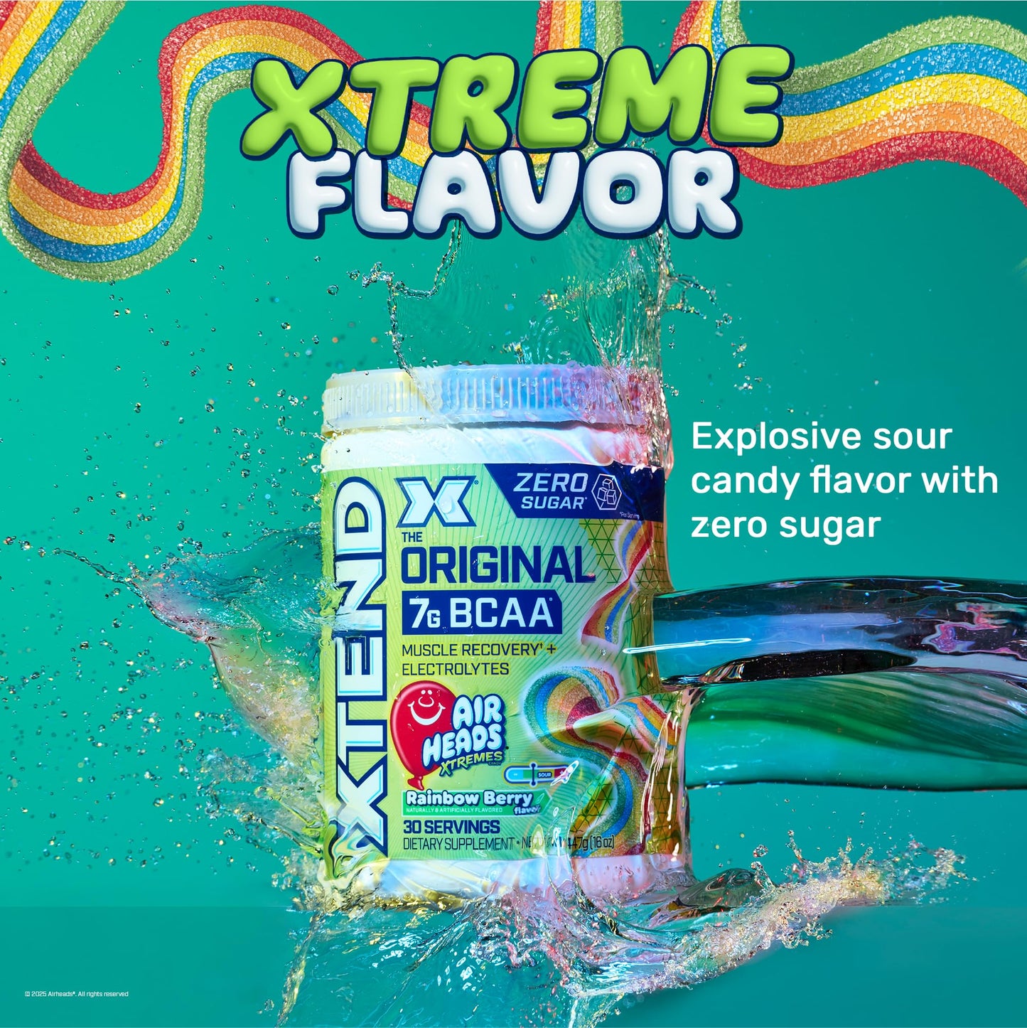 Xtend Original BCAA Powder, 7g BCAAs and 2.5g L-Glutamine for Muscle Recovery, Hydration, and Lean Muscle, Sugar Free Intra and Post Workout Drink, - dailyvitalstore