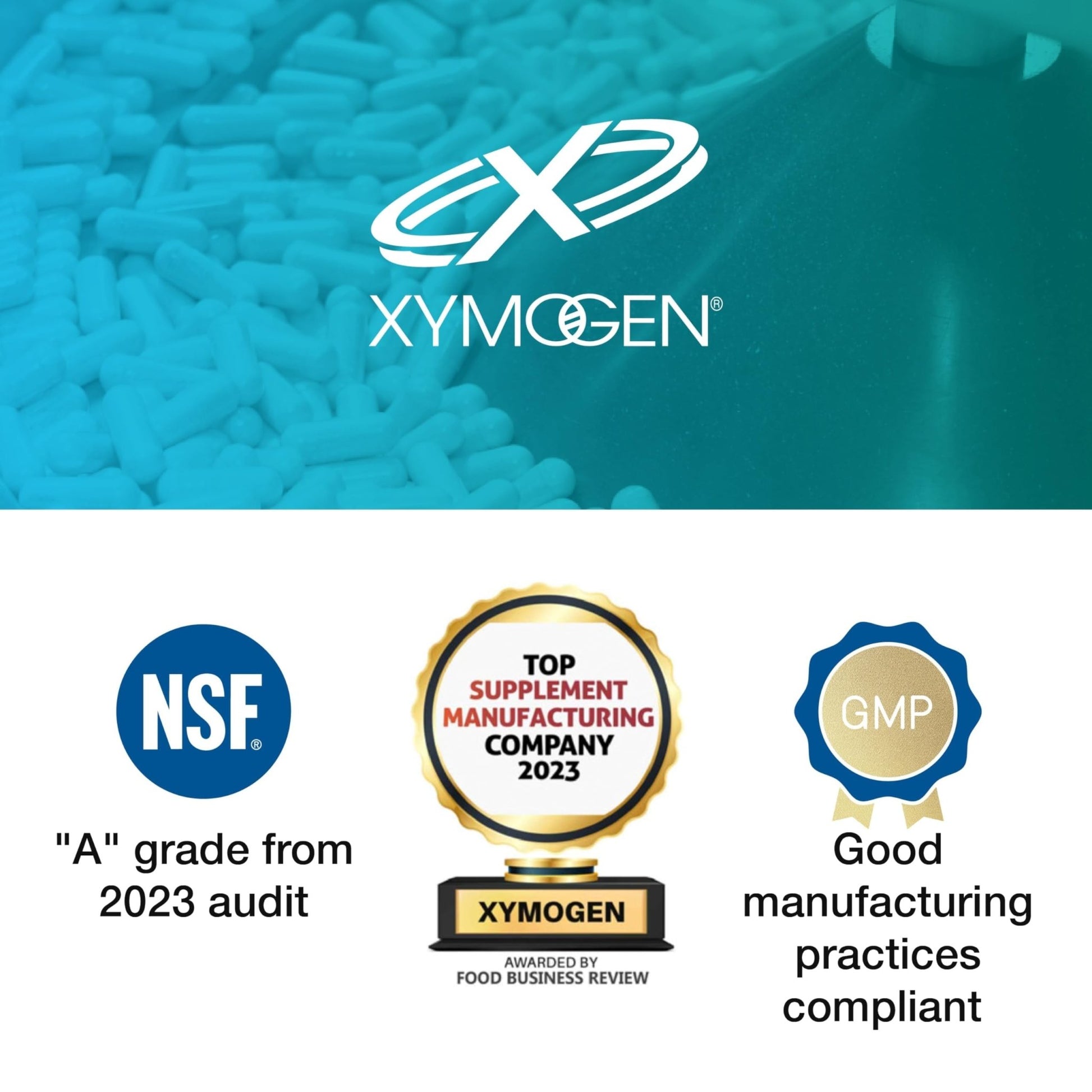 XYMOGEN Probio Defense - Daily Probiotic Blend for GI Balance Support - Immune & Gut Health Aid - 10 Billion CFU - Lactobacillus Rhamnosus, Zinc & Selenium - Gluten-Free & Non-GMO - 84 Capsules - dailyvitalstore