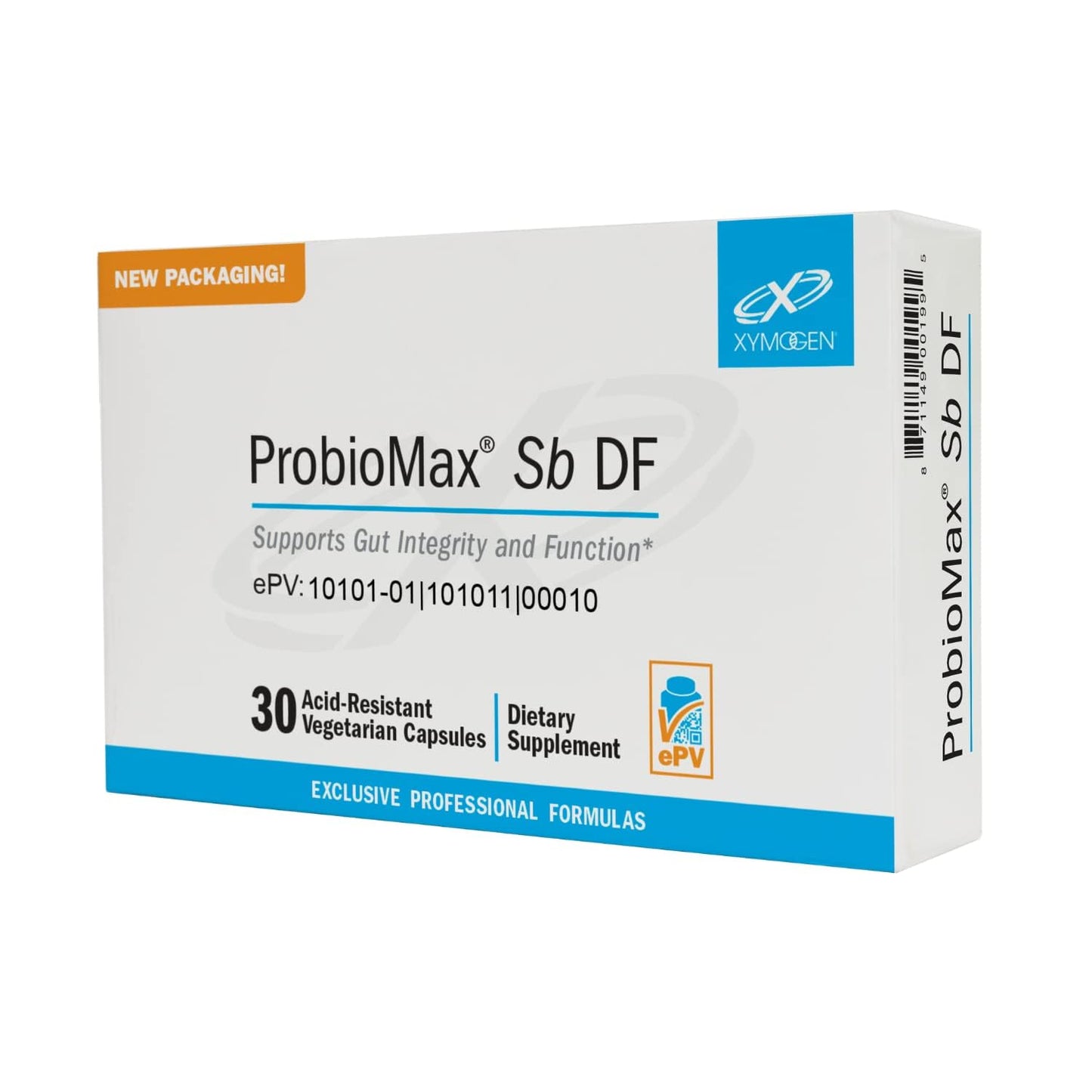 XYMOGEN ProbioMax Sb 35B - 35 Billion CFU Probiotic Supplement for Digestive Health Support* - Saccharomyces Boulardii - Vegetarian, Non-GMO & Gluten-Free - 30 Capsules - dailyvitalstore
