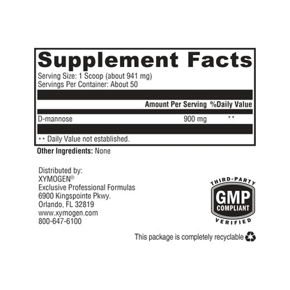 XYMOGEN UritraX - D Mannose Supplement for Urinary Tract and Bladder Health - D Mannose Powder - Health Supplements - Vegan, Gluten Free + Non GMO (1.66 oz) - dailyvitalstore