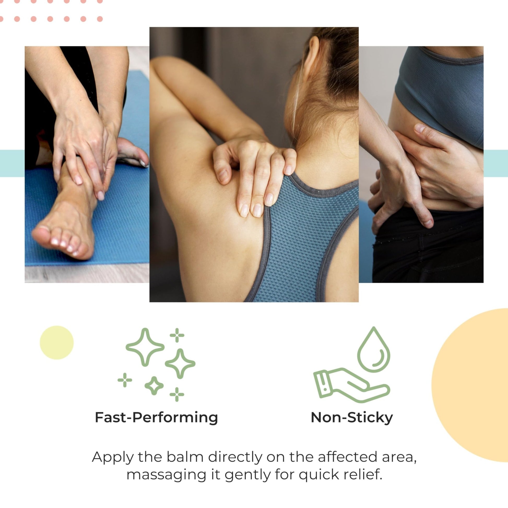 Y Not Natural Transwarm Sports Balm with Pure Emu Oil, Vitamins A, D, E, F & K2, Omega 3 6 9, & Tea Tree Oil Essential Oils - 50g Rub for Joint, Back, Muscle Stiffness & Soothing Itch Relief - dailyvitalstore