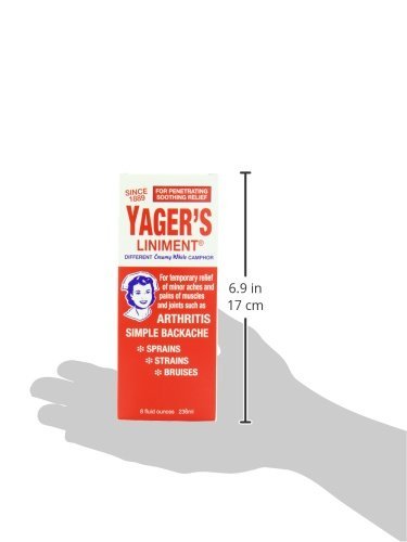 Yager's Pain Relieving Liniment, 8 Ounces - dailyvitalstore