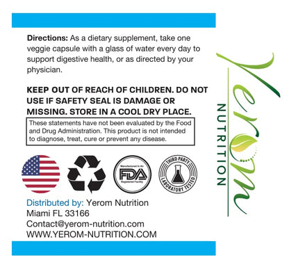 Yerom Nutrition 60 Billions Probiotics - dailyvitalstore