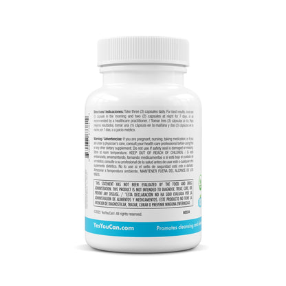 Yes You Can! Natural Detox Pills - Diuretic Cleanse with Electrolytes & Vitamins - Helps with Water Retention - Gluten-Free, 21 Capsules - dailyvitalstore