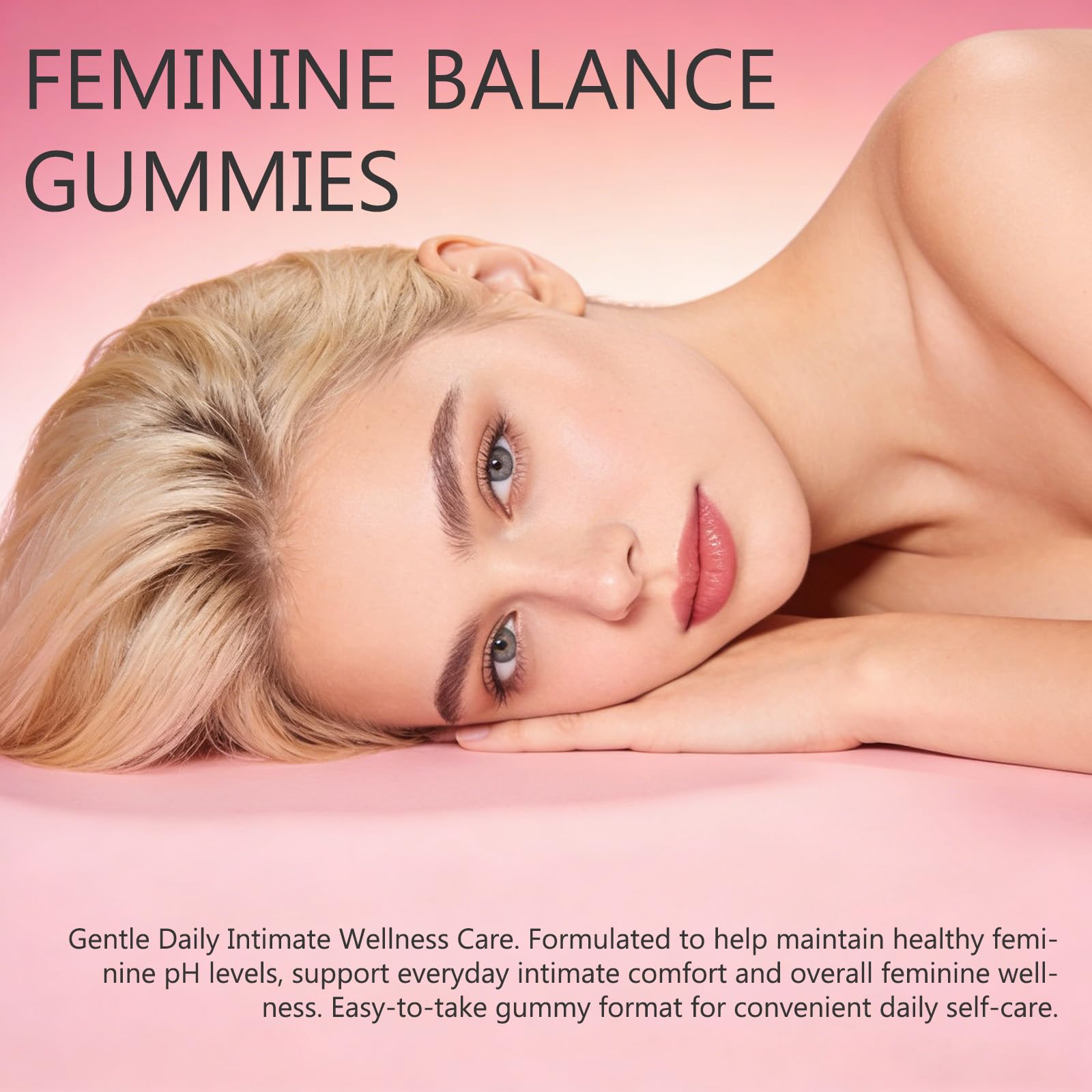 YFDSRF Feminine Balance Probiotic Gummies for Women - with Hawaiian Pineapple, pH Balance Support, Healthy Odor & Flora, Vaginal & Immune Health, Vegan Dietary Supplement - 60 Gummies (1) - dailyvitalstore