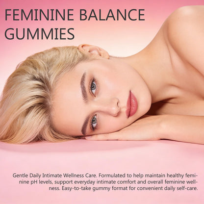 YFDSRF Feminine Balance Probiotic Gummies for Women - with Hawaiian Pineapple, pH Balance Support, Healthy Odor & Flora, Vaginal & Immune Health, Vegan Dietary Supplement - 60 Gummies (1) - dailyvitalstore