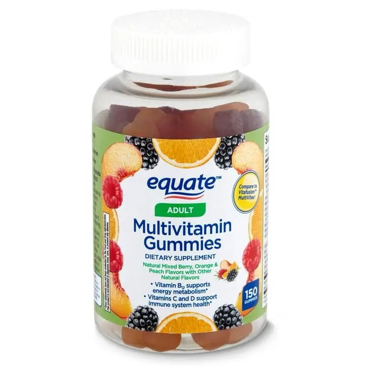 YHN Multivitamin Gummies for Immune Support, Mixed Berry Orange and Peach, 150 Count - dailyvitalstore