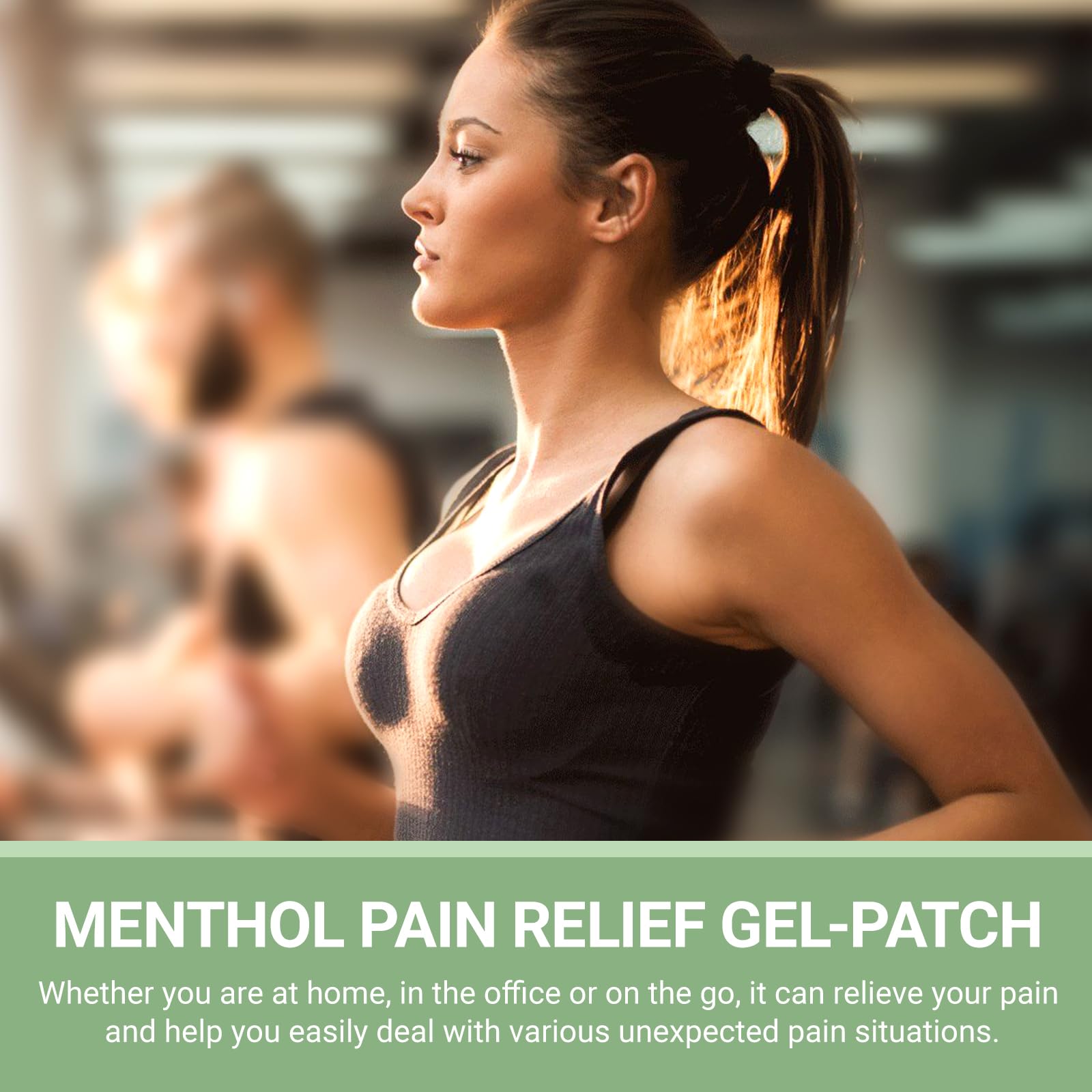 yimimde Menthol 5% Pain Relief Patches - 32 Count Maximum Strength Pain Relief Patches for Back Pain, Joint & Muscle Soreness - Fast Acting, Long-Lasting - dailyvitalstore