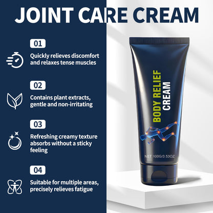 YIVANNUO 2PCS Neuropathy Relief Cream, Contains Arnica, Menthol, Msm, and Glucosamine, Suitable for Feet, Hands, Legs, Muscles, Joints, and Waist, Fast Absorption, Mild & All Natural - dailyvitalstore