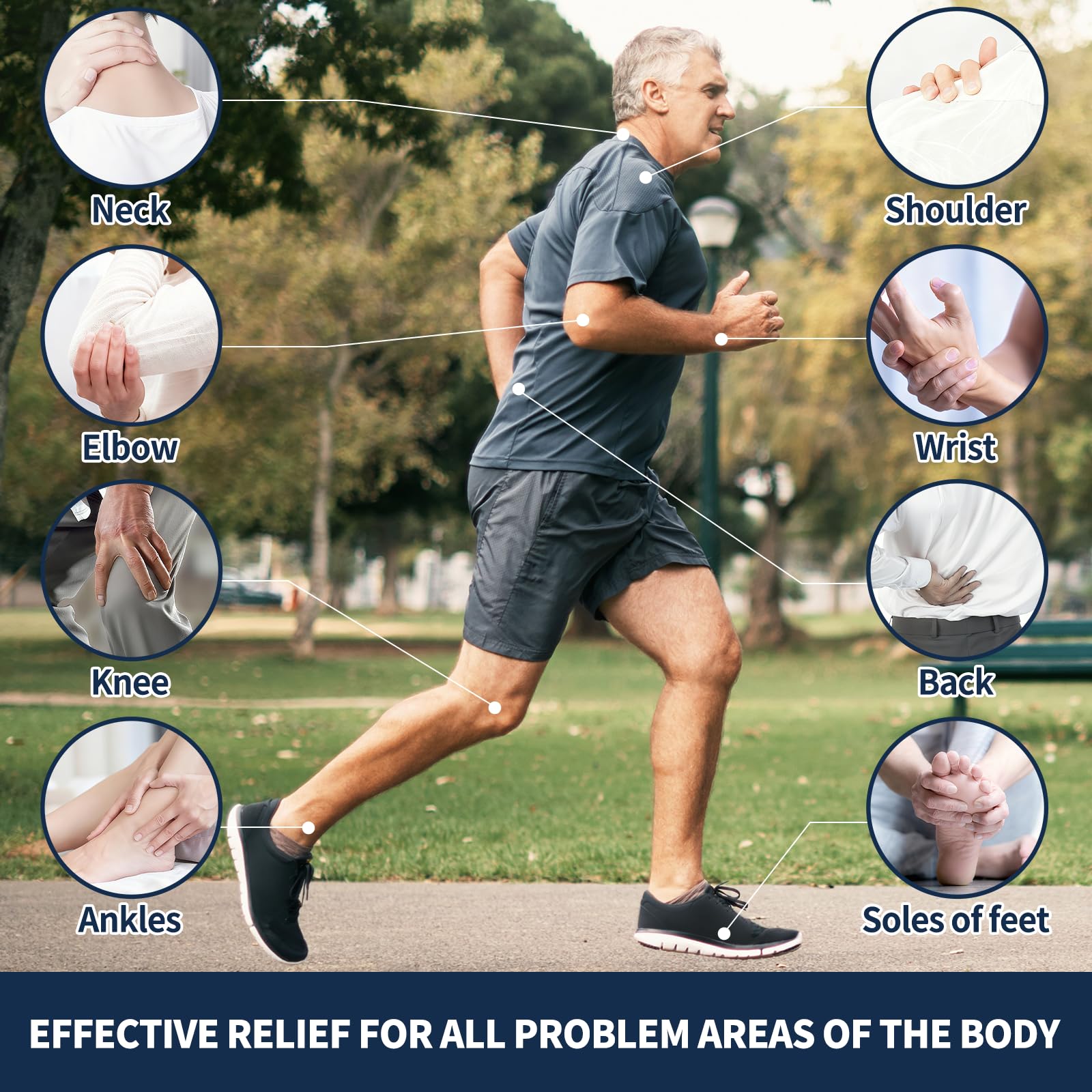 YIVANNUO 2PCS Neuropathy Relief Cream, Contains Arnica, Menthol, Msm, and Glucosamine, Suitable for Feet, Hands, Legs, Muscles, Joints, and Waist, Fast Absorption, Mild & All Natural - dailyvitalstore