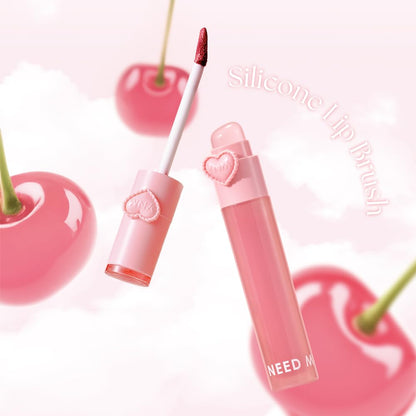 YNM Heart Jelling Tint, PEPPER JELLING, Silicone Lip Brush Included, K-Beauty, Non-Sticky, Moisturizing, Smudge-Proof, Korean Lip Tint, Long-Lasting, Vivid Color, 0.09 oz - dailyvitalstore