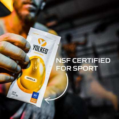 YOLKED - NSF-Certified Muscle Building Supplement - Help Increase Lean Muscle, Reduce Muscle Loss, and Improve Recovery with Fortetropin, 30 Servings - dailyvitalstore