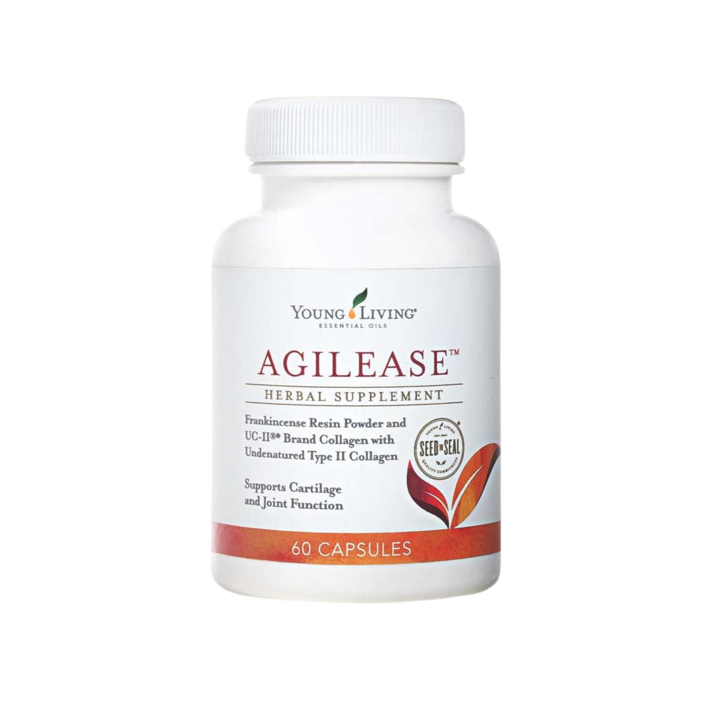 Young Living AgilEase Capsules | 60 Count | UC-II Collagen Supplement | Supports Mobility & Flexibility | Helps Maintain Joint Health & Exercise Recovery - dailyvitalstore