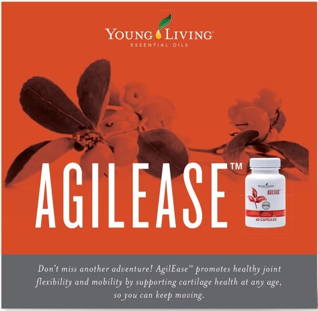 Young Living AgilEase Capsules | 60 Count | UC-II Collagen Supplement | Supports Mobility & Flexibility | Helps Maintain Joint Health & Exercise Recovery - dailyvitalstore