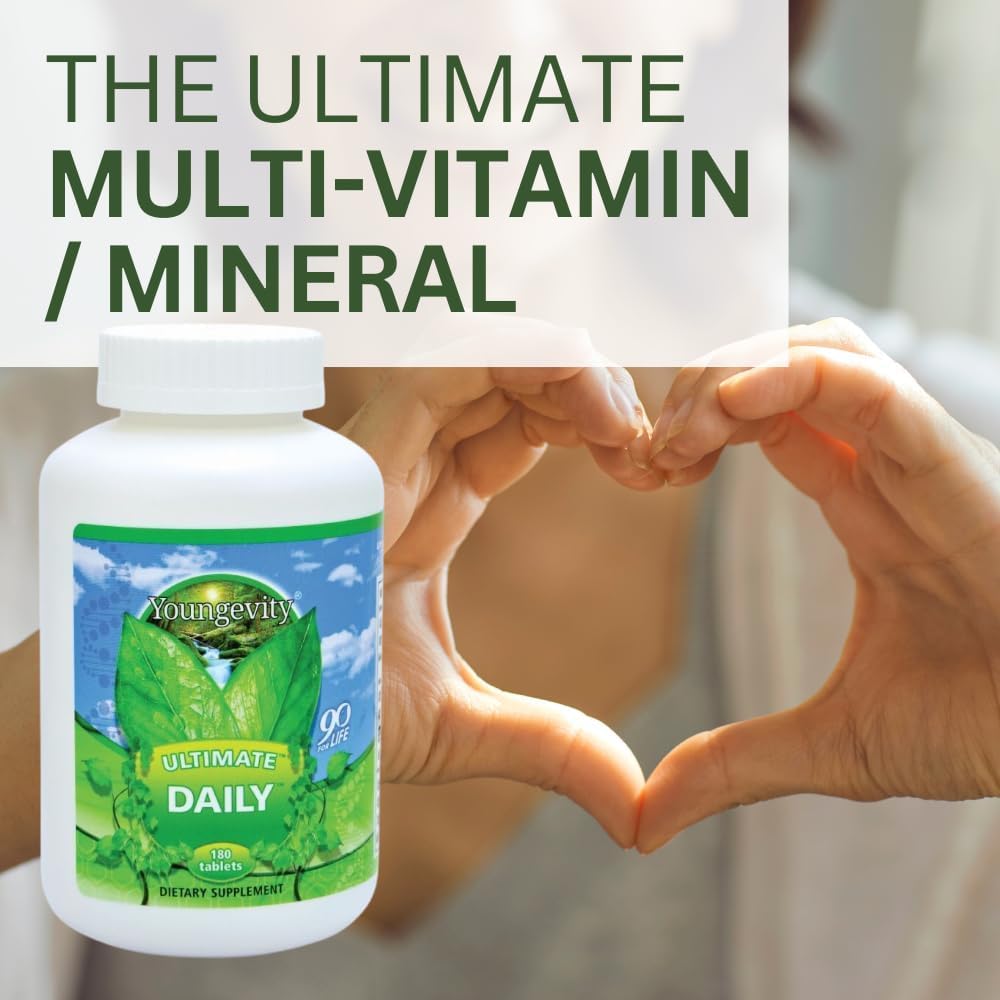 Youngevity Ultimate Daily Capsules 180 Count (Pack of 2) - dailyvitalstore