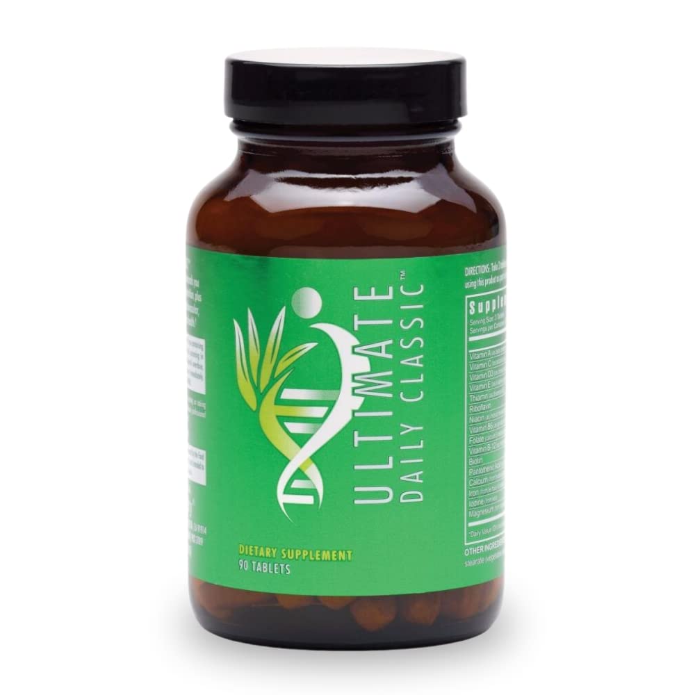 Youngevity Ultimate Daily Classic™ Tablets - Complete Vitamins, Minerals, Amino Acids, & Botanicals - Multivitamin for Women and Men - 90 Tablets - dailyvitalstore