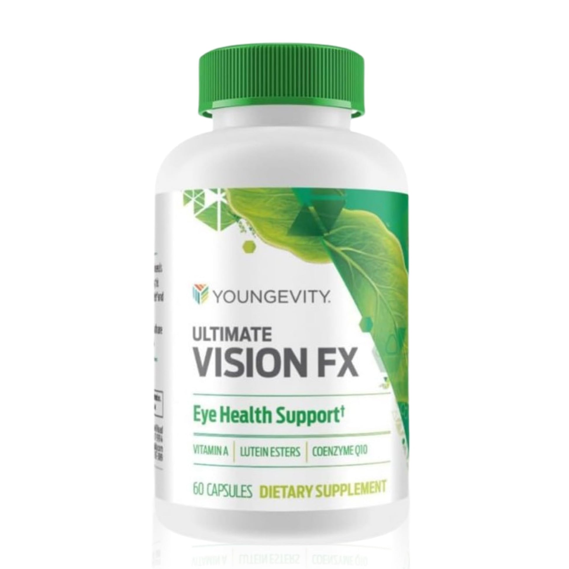 Youngevity Ultimate Vision FX™ - Eye Vitamin & Mineral Supplement Blend - Lutein, CoQ10, Vitamins A, C, E, Zinc, Chromium, Selenium for Eye Health (60 Capsules) - dailyvitalstore