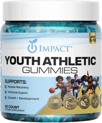 Youth Athletic Gummies – Kids Multivitamin Gummies with Essential Nutrients, Immune & Energy Support, Vegan & Gelatin-Free - dailyvitalstore