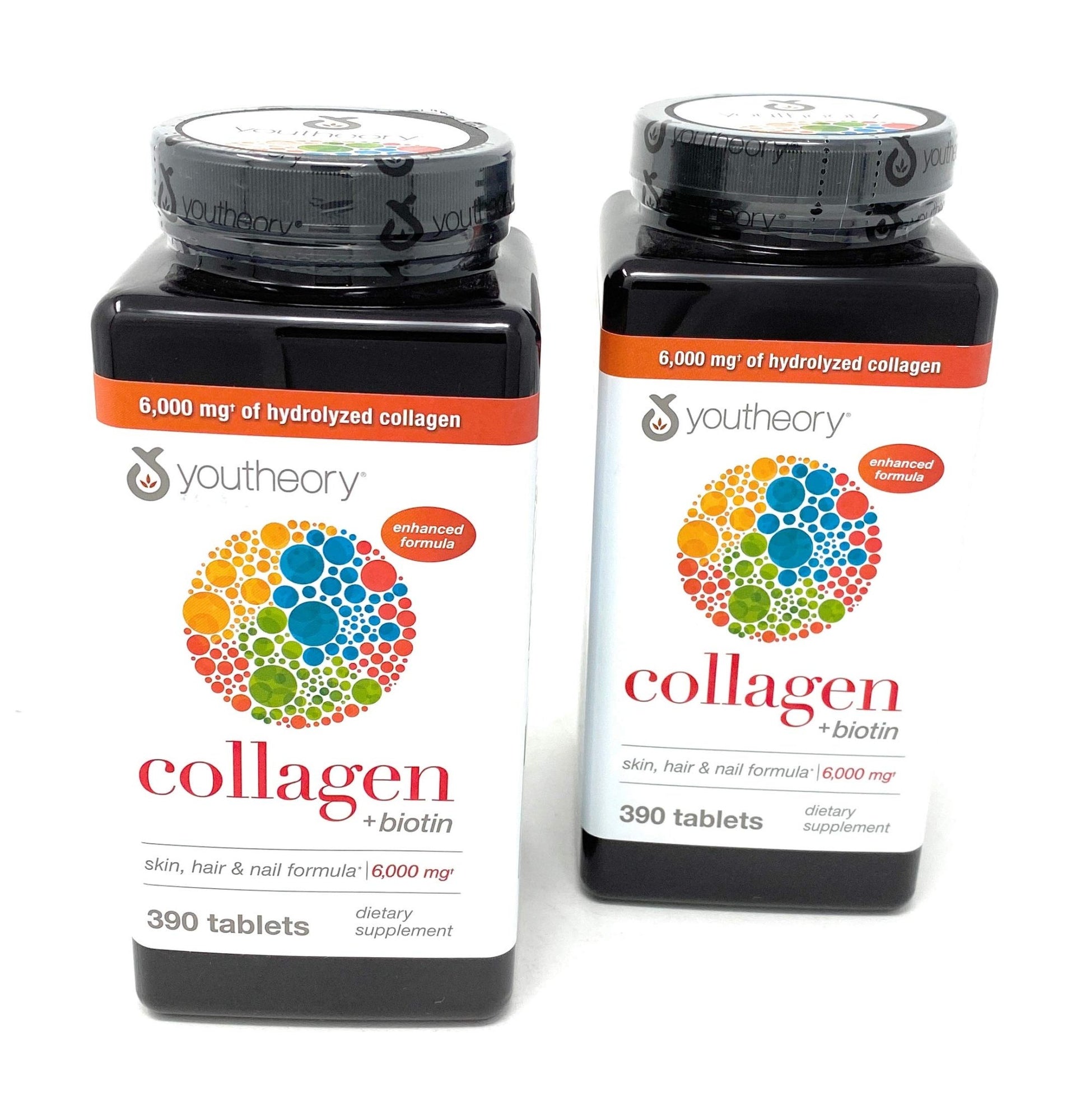 Youtheory Collagen Advanced Formula Tablets - 390 ct (2-Pack for 780 Ct) - dailyvitalstore
