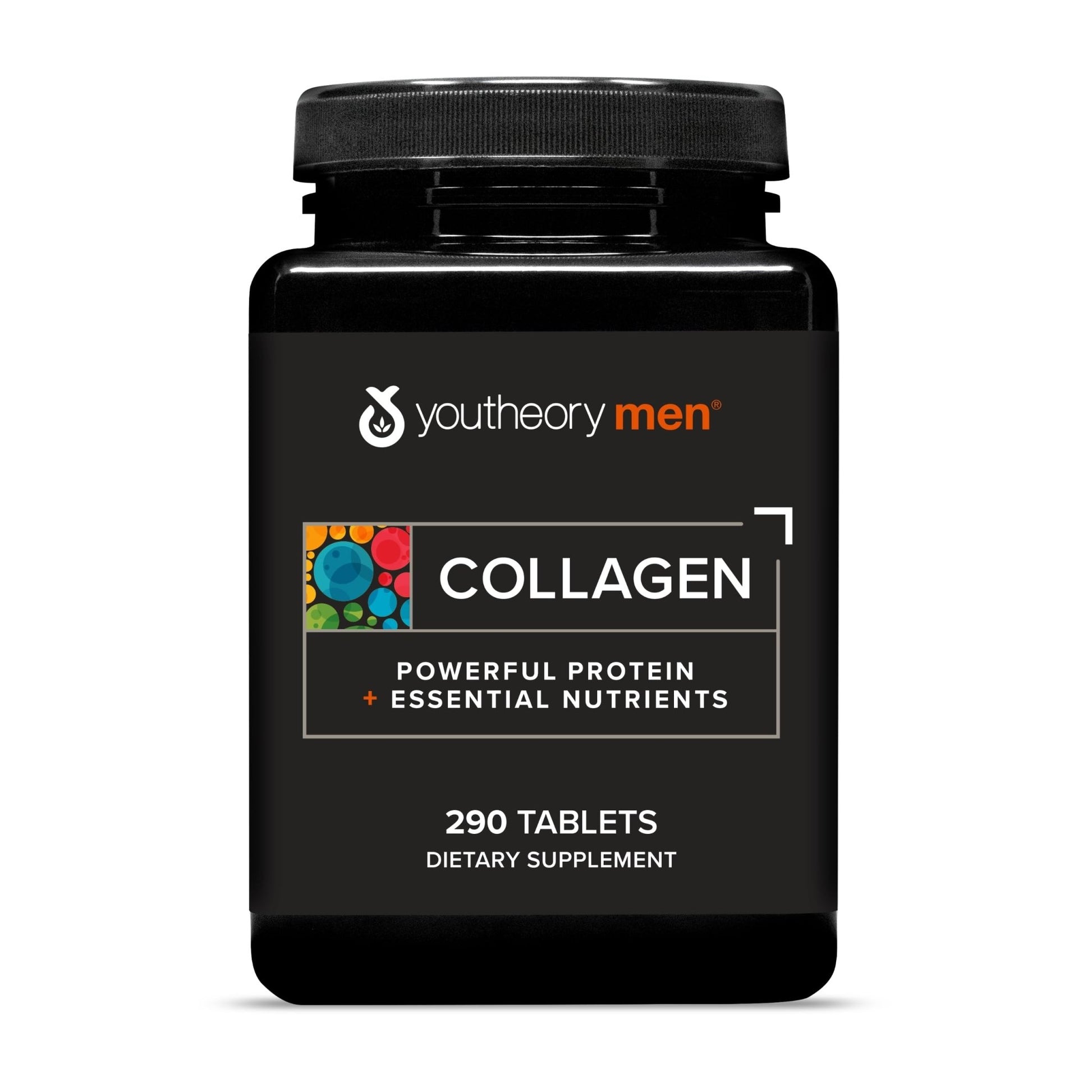 Youtheory Men’s Collagen - 5,000 mg Hydrolyzed Collagen Peptides - with Amino Acids, Vitamin C, & Natural Ingredients - Supports Joint, Muscle, Hair & Nail Health - dailyvitalstore