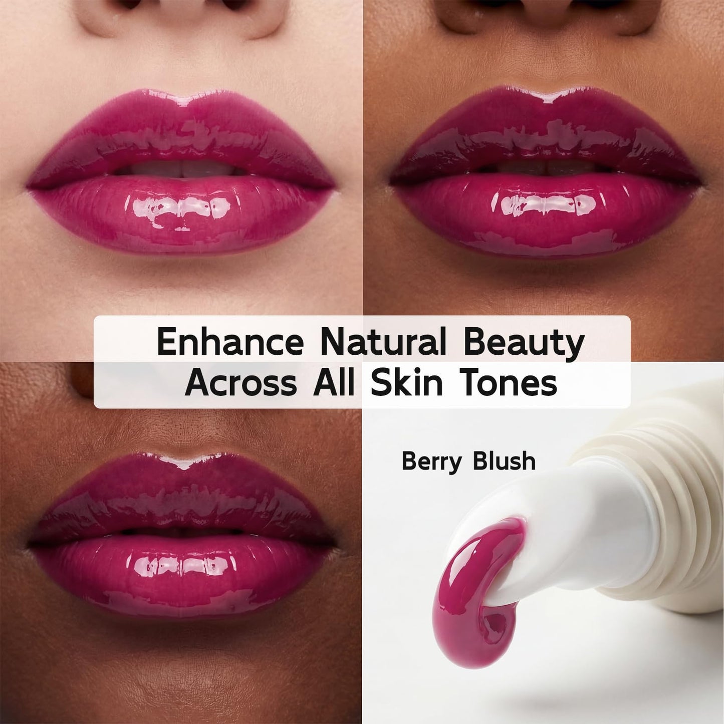 YouthVibe 5% Volufiline Lip Plumper, Nourishing & Anti Aging Over Time with Squalane, Shea Butter, Collagen, Peptide & PDRN - No Burning, No Tingling for Gentle Daily Plumping - dailyvitalstore
