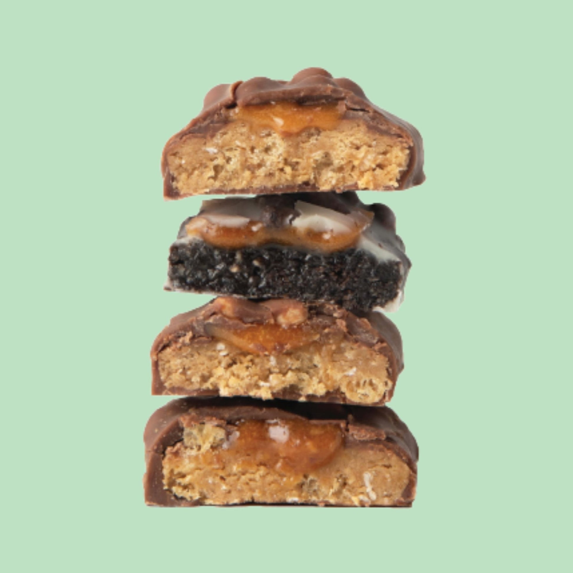 YuBi Bars - Protein Bars - 12 Bar Variety Pack - 100 Calories, 10g of Protein, Low Sugar, Low Carb, Palm Oil Free/Non-GMO, Gluten Free, Dairy Free, Healthy Snack, Non-GMO - 14.8oz (12 Pack, Variety Box) - dailyvitalstore