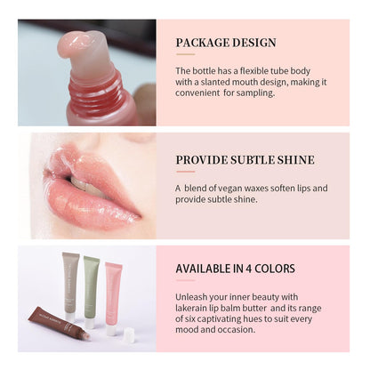 YumSova 4PCS Summer Lip Gloss Lipstick, Containing Natural Oils And Fruit Extracts, Can Soothe And Soften Dry Lips, Keep Moisture For A Long Time, And Is Not Sticky (4PCS) - dailyvitalstore
