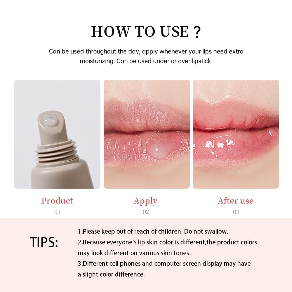 YumSova 4PCS Summer Lip Gloss Lipstick, Containing Natural Oils And Fruit Extracts, Can Soothe And Soften Dry Lips, Keep Moisture For A Long Time, And Is Not Sticky (4PCS) - dailyvitalstore