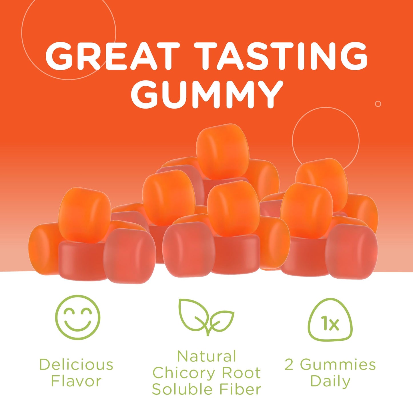 Zahler Chapter One Fiber Gummies - Soluble Fiber for Digestive Health Support - Flavored Gummies for Kids - Natural Chicory Root - Kosher, Dairy-Free, - dailyvitalstore